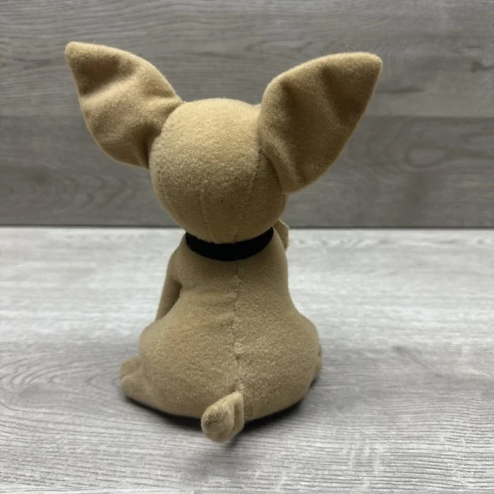 3 Vintage Taco Bell Chihuahua Plush Toys. Do Not Talk. Three‎ Plush Dogs. Nice!